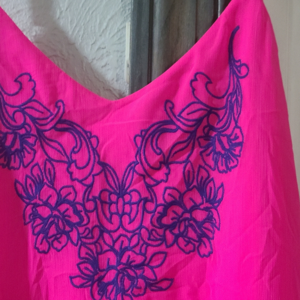 Torrid Sophie Chiffon Embroidered Swing Cami - Picture 13 of 16